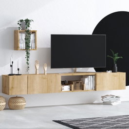 Hanah Home Mueble de TV Avior Roble Zafiro